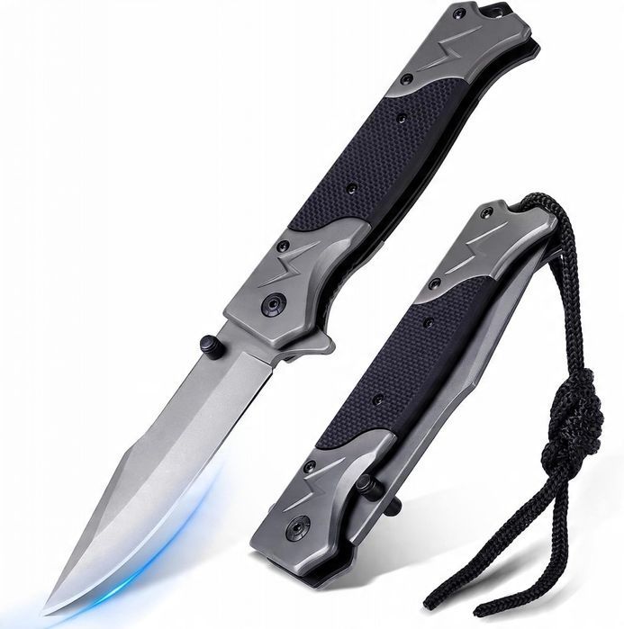 Scyzoryk składany nóż taktyczny Rolgno FA45 stal nierdzewna