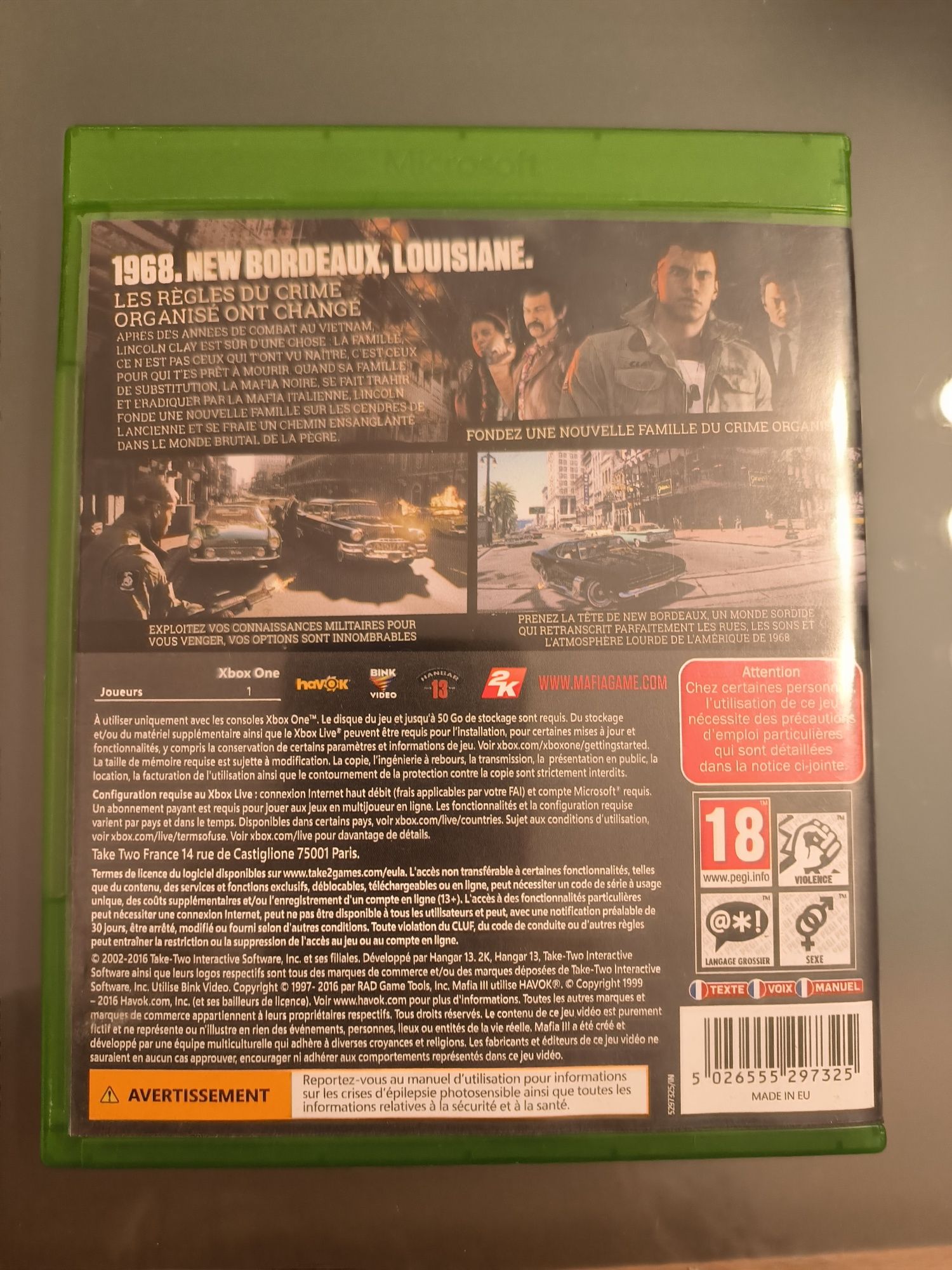 Mafia III Xbox One