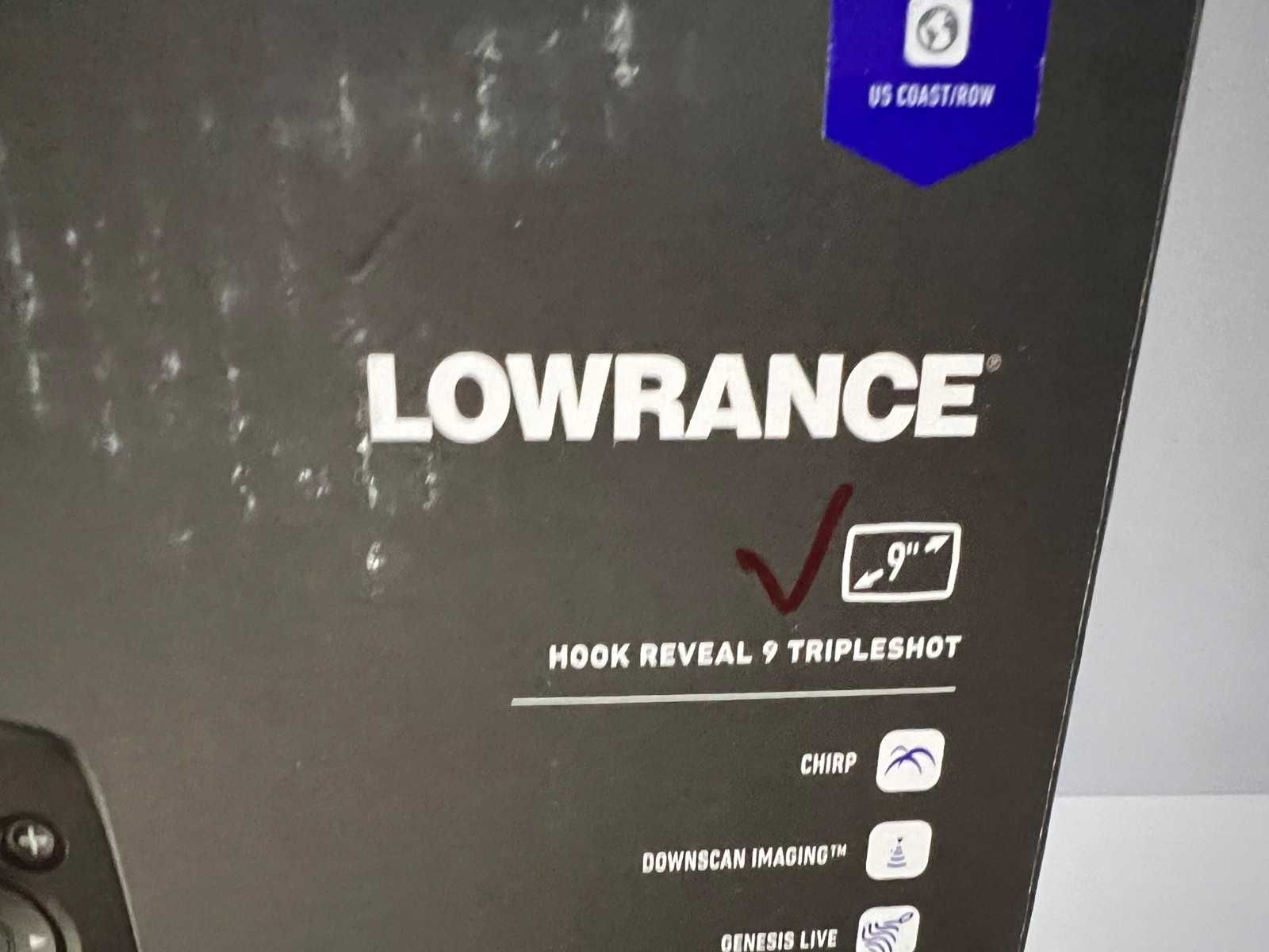 Эхолот Lowrance Hook Reveal 9 TripleShot НОВЫЙ!