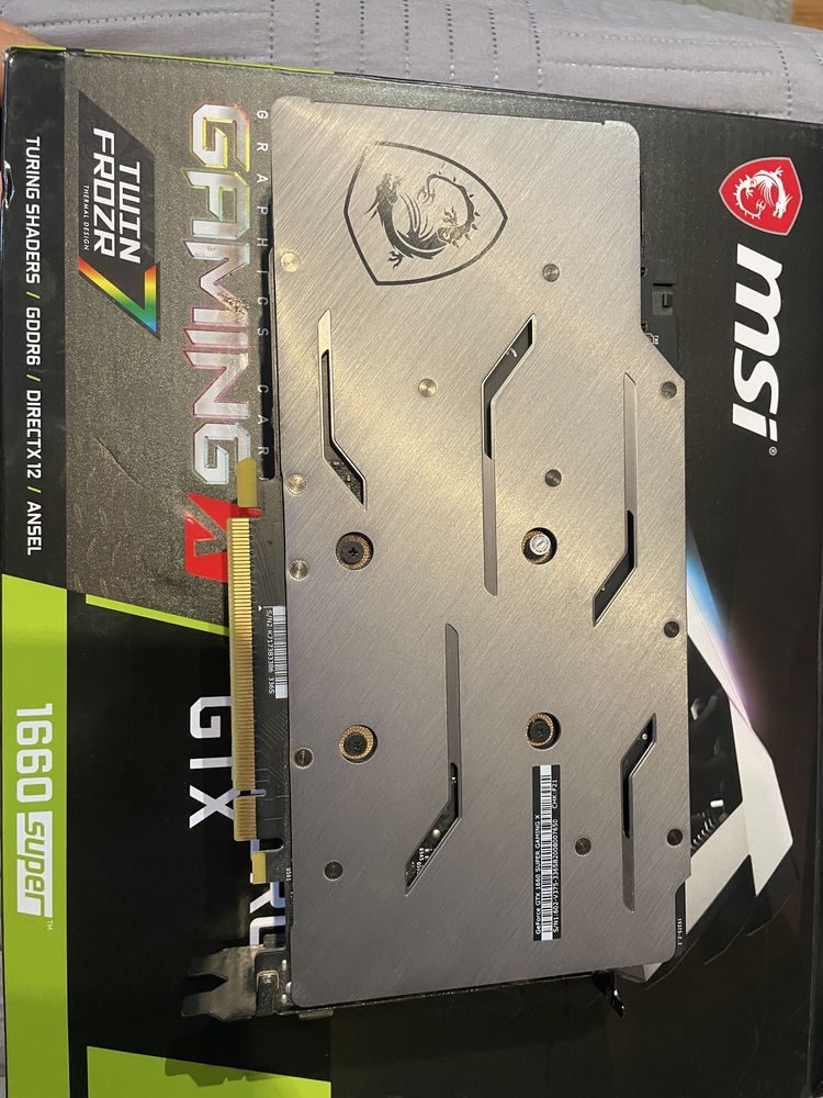 Gtx 1660 super msi gaiming x
