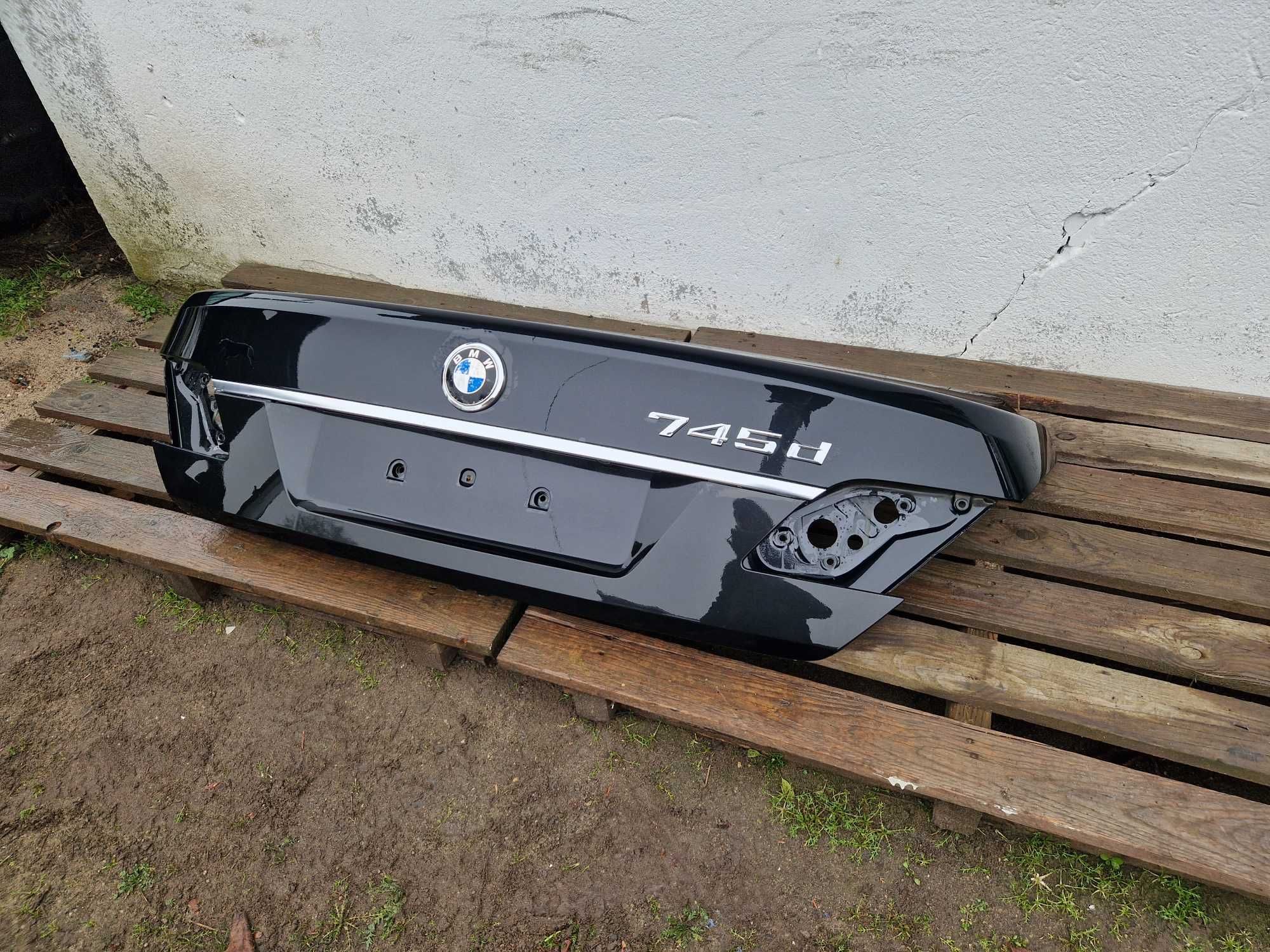 Tylna Tył Klapa bagażnika BMW 7 E65 LIFT CZARNA