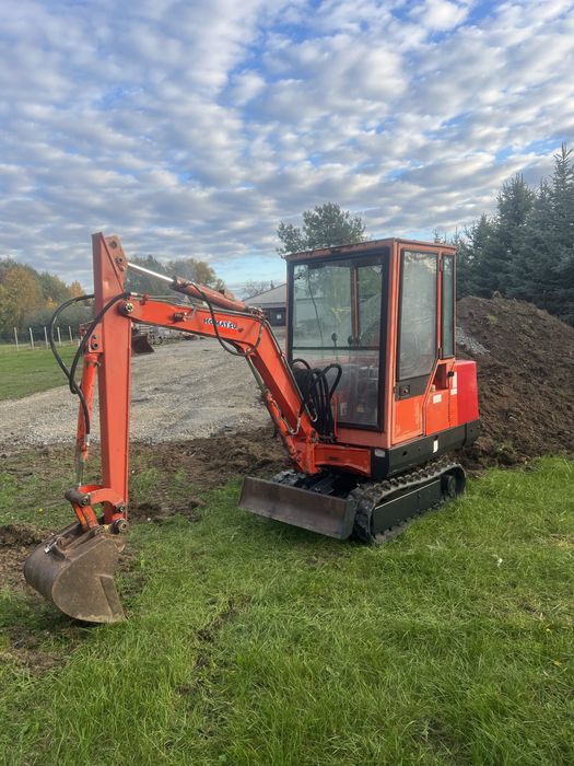 Minikoparka koparka Fai komatsu  1500kg stan super jcb yanmar kubota