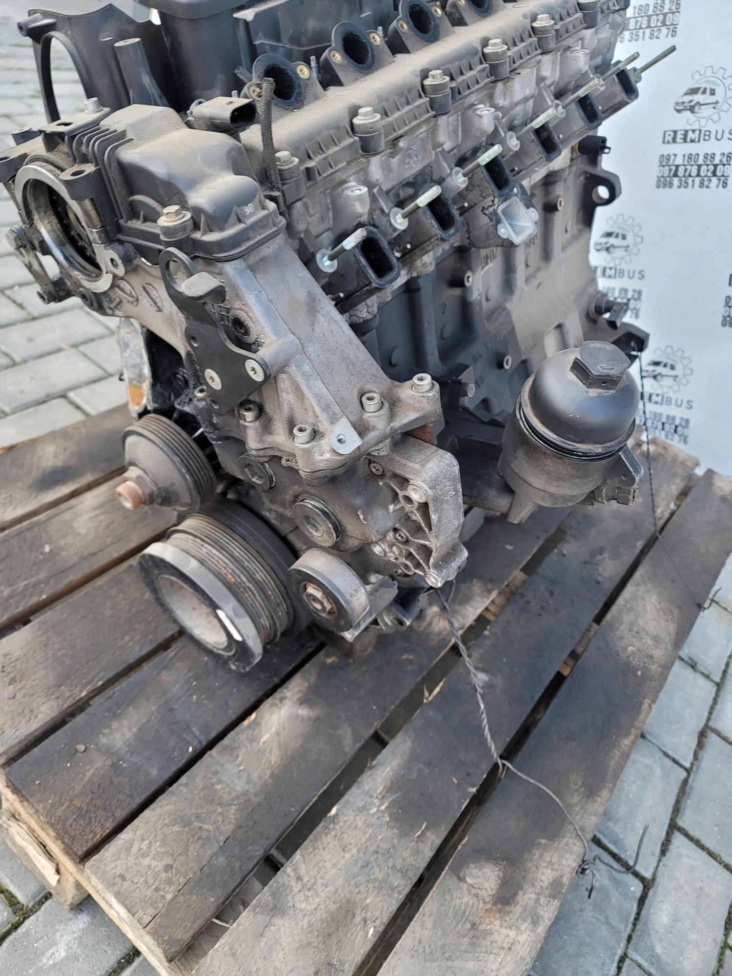 Двигун BMW e39 m57d25 2.5  525 турбодизель