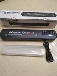 Вакууматор (вакуумний упаковщик) Vacuum Sealer + 10 пакетів