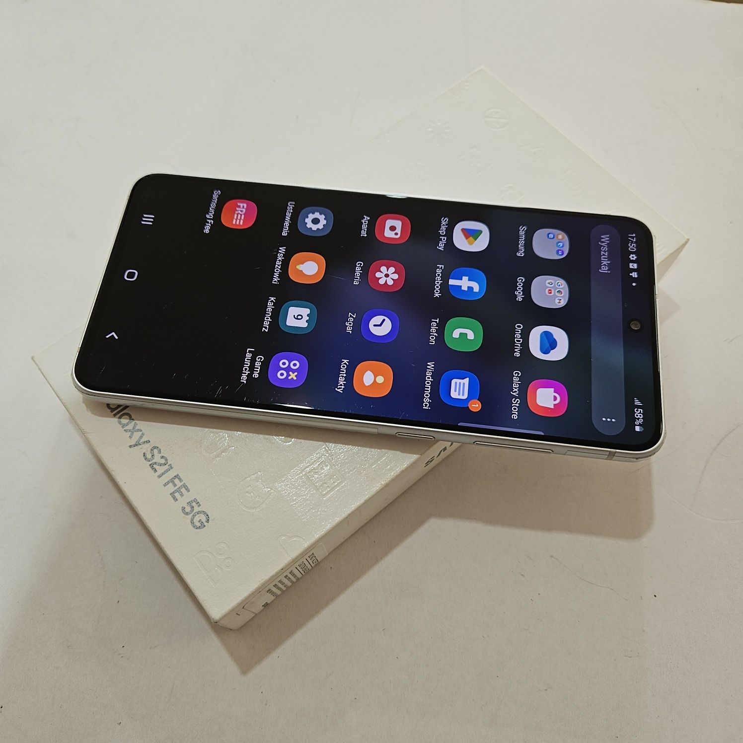Samsung Galaxy S21 FE Czarny 6/128GB Stan Idealny