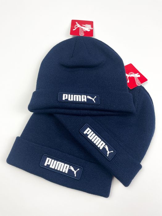 Оригінал! Чоловіча Шапка Puma синя / Нова з бірками!
