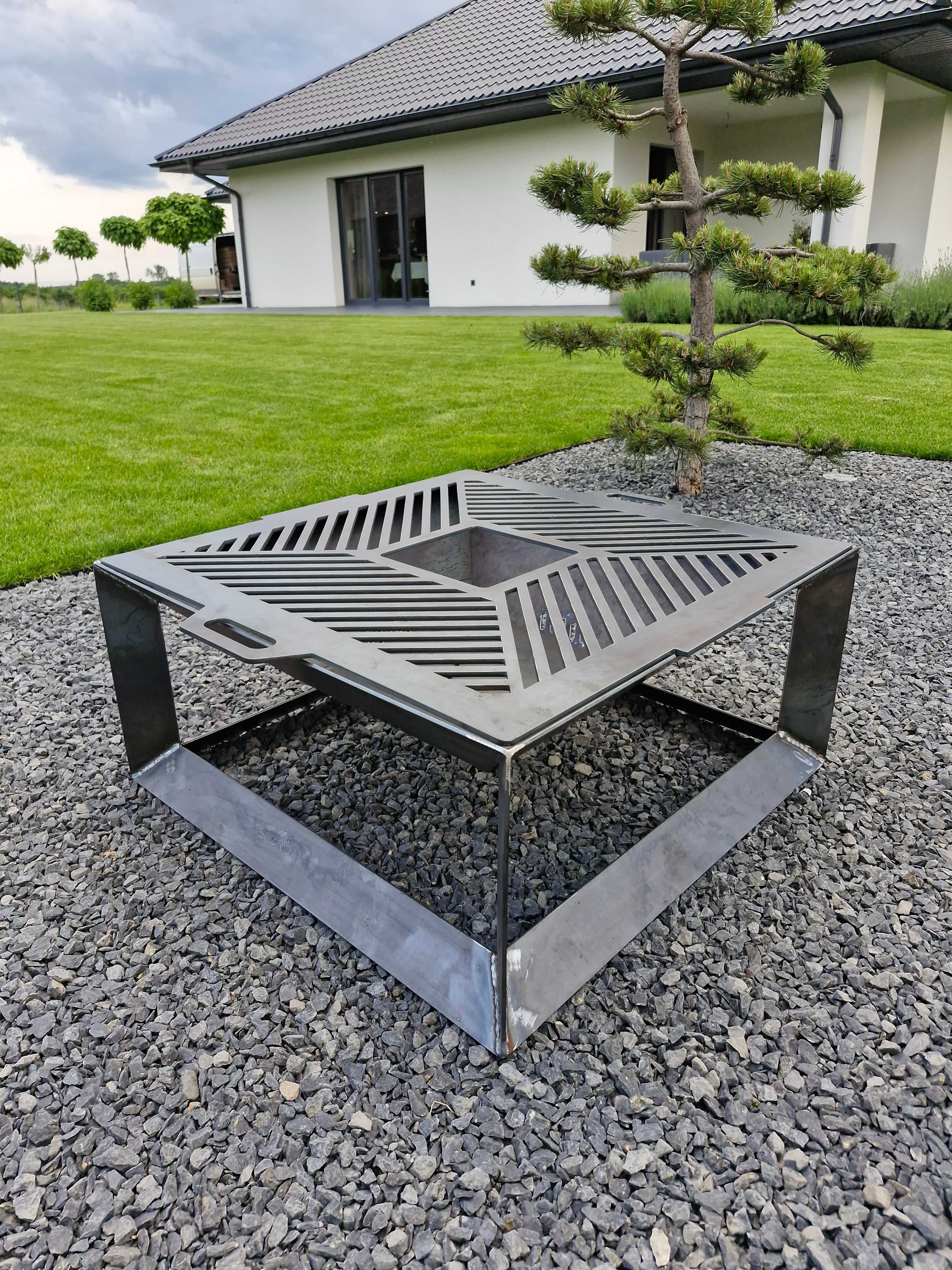 palenisko ogrodowe 4mm z rusztem 6mm o wymiarach 75x75 grill producent