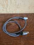 Kabel HDMI 2.1 8K 80Hz oplot tekstylny szaro-czarny 2 m