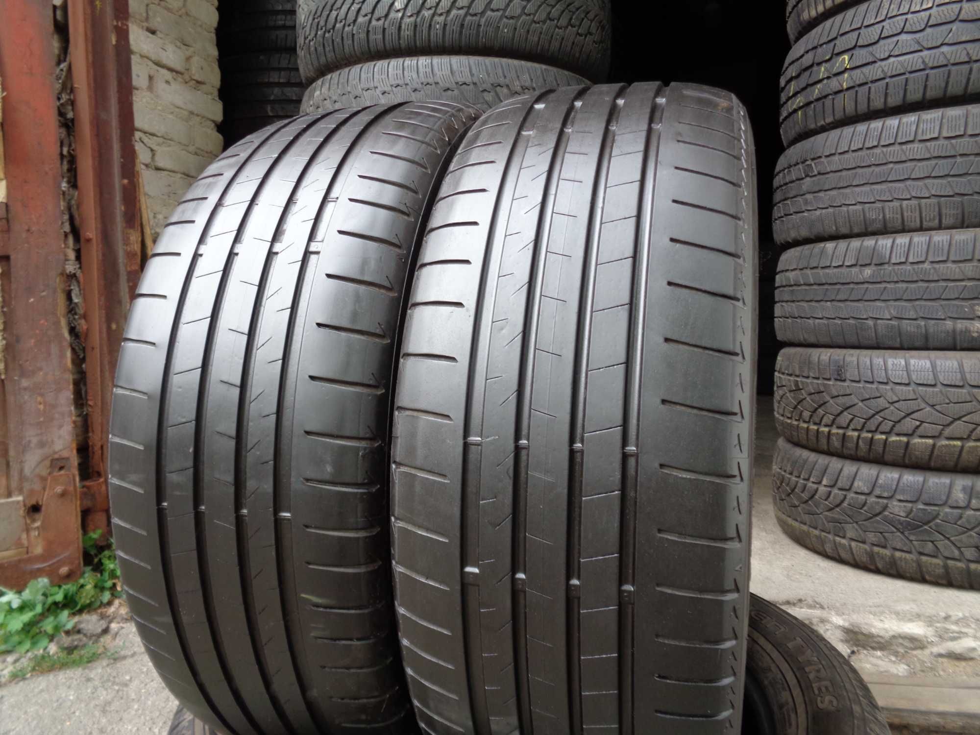 Bridgestone Turanza T005 235/55r18 2шт, 19год, 5,2мм, ЛЕТО из Германии