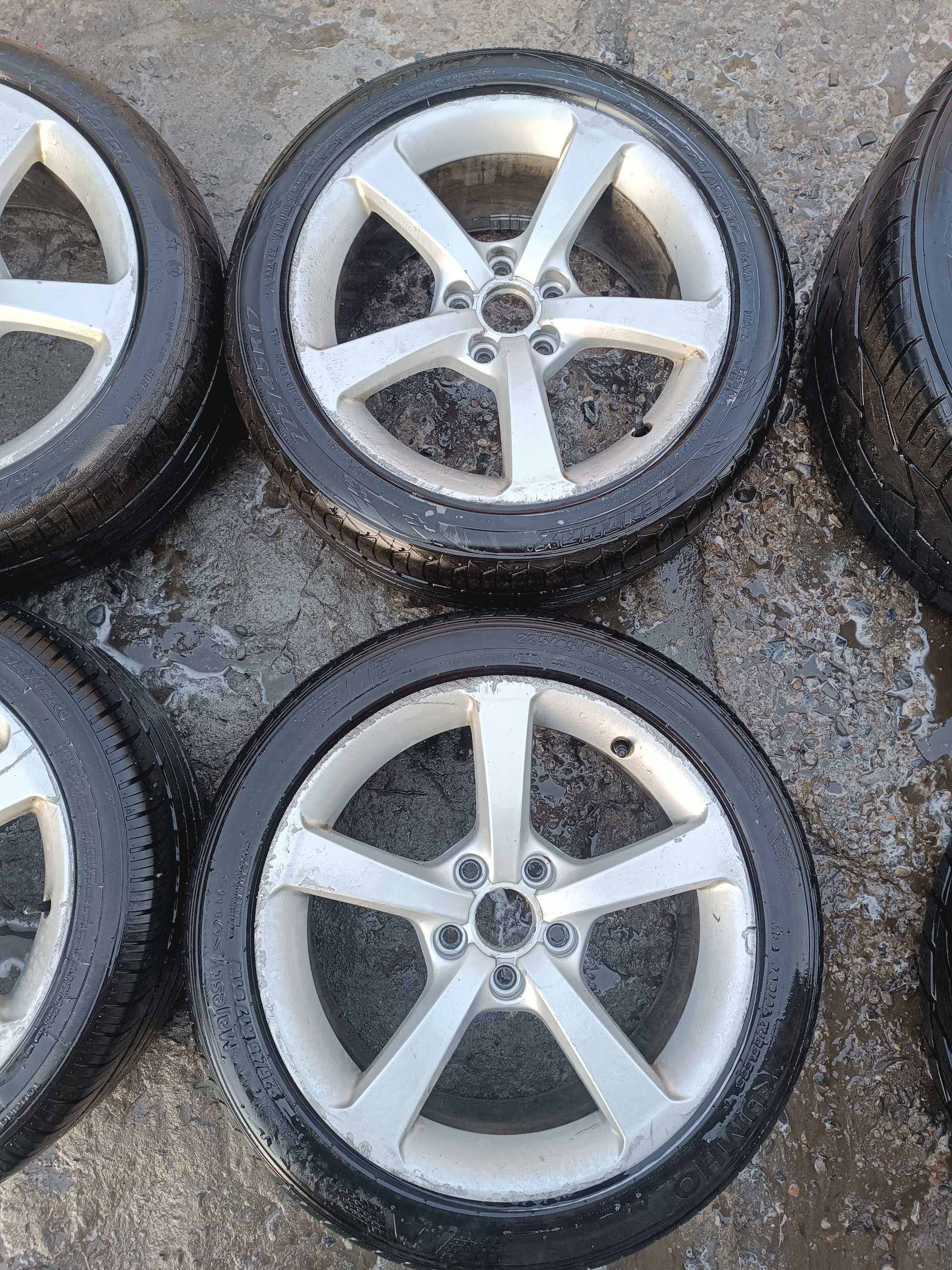 Koła felgi 225 45 r17 5x112 audi a3 8vopony