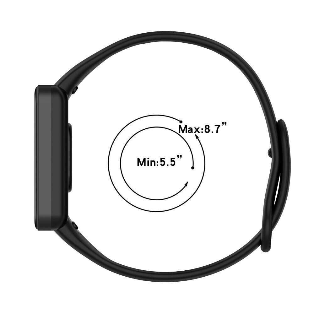 Ремінець Soft Touch для Xiaomi Redmi Smart Band Pro - Black / Ремешок