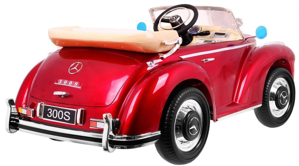 Pojazd Mercedes Benz 300S Retro Lakier Czerwony