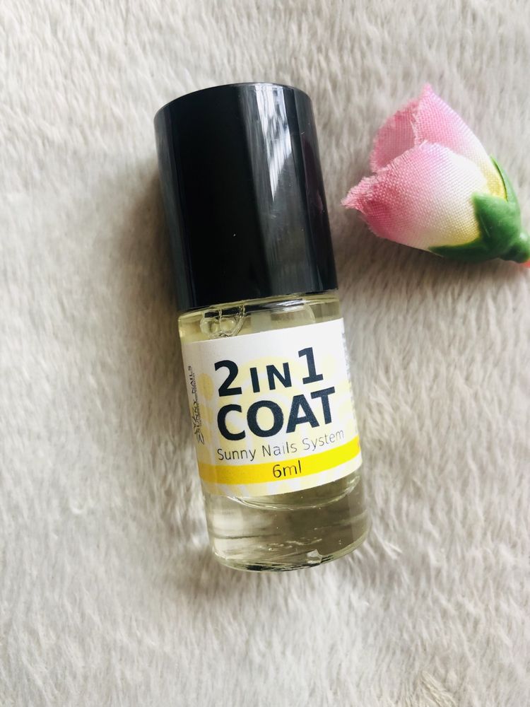 Top Coat 2in1 Podkład i Nabłyszczacz, 6ml