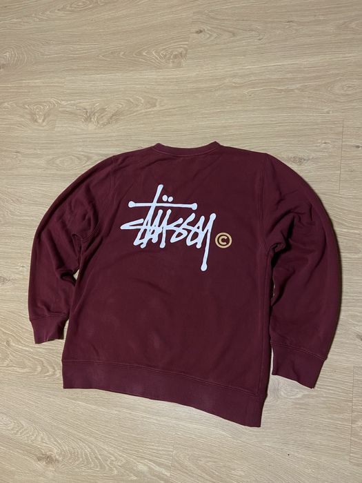 Кофта свитшот stussy vintage big logo