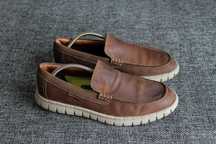 Туфлі мокасини Skechers Moreway Lentro Leather Оригінал Нат шкіра! 45р