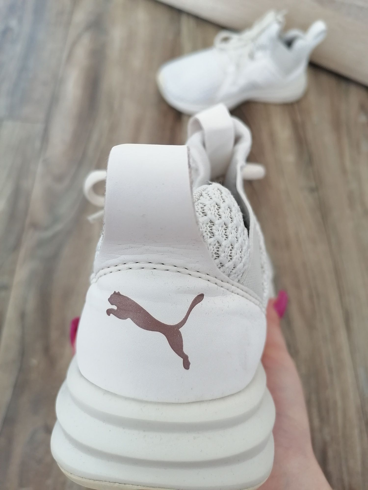 Buty puma Enzo white