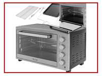 Nowy Mini PIEKARNIK ELEKTRYCZNY 45L Rożno Termoobieg Grill - PROMOCJA