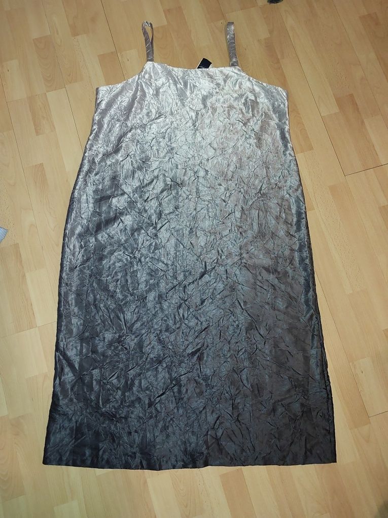 Nowa sukienka cieniowana r 52 54 wieczorowa duża plus size 7xl