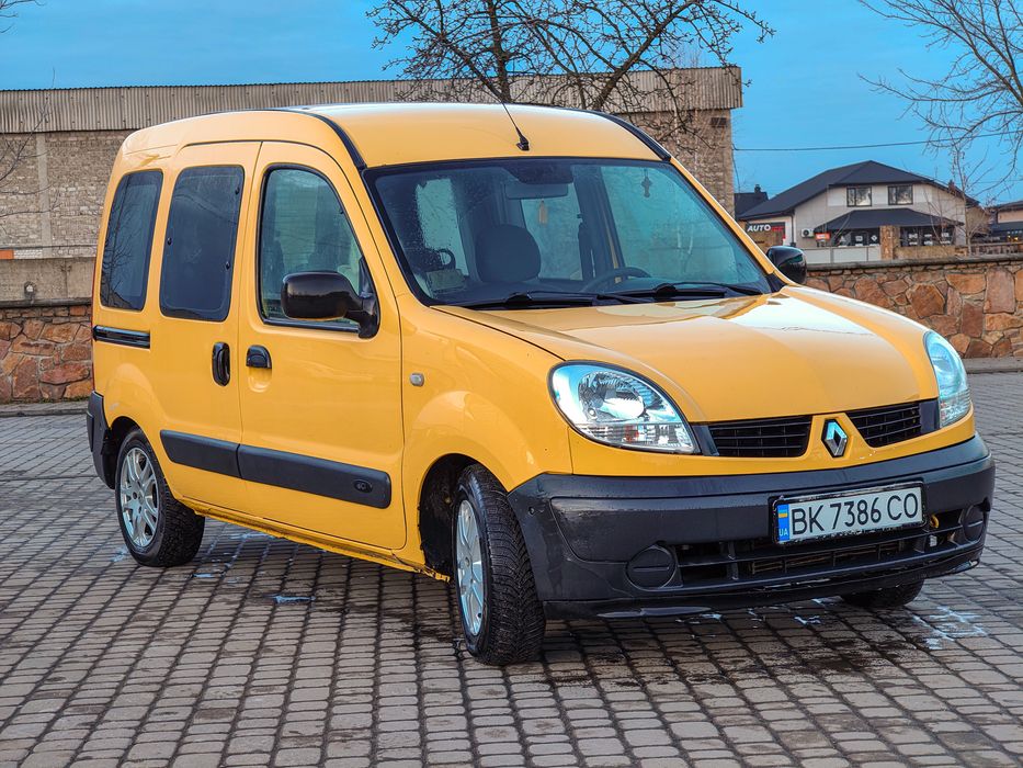 Renault kangoo 2008 пасажир рено кенго
