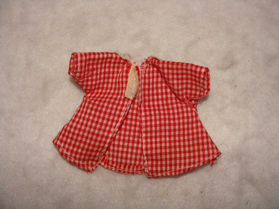 Camisola Xadrez para Boneca/Boneco