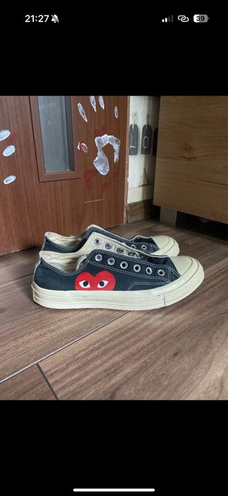 Tenisówki Converse x comme des garcons PLAY chuck 70