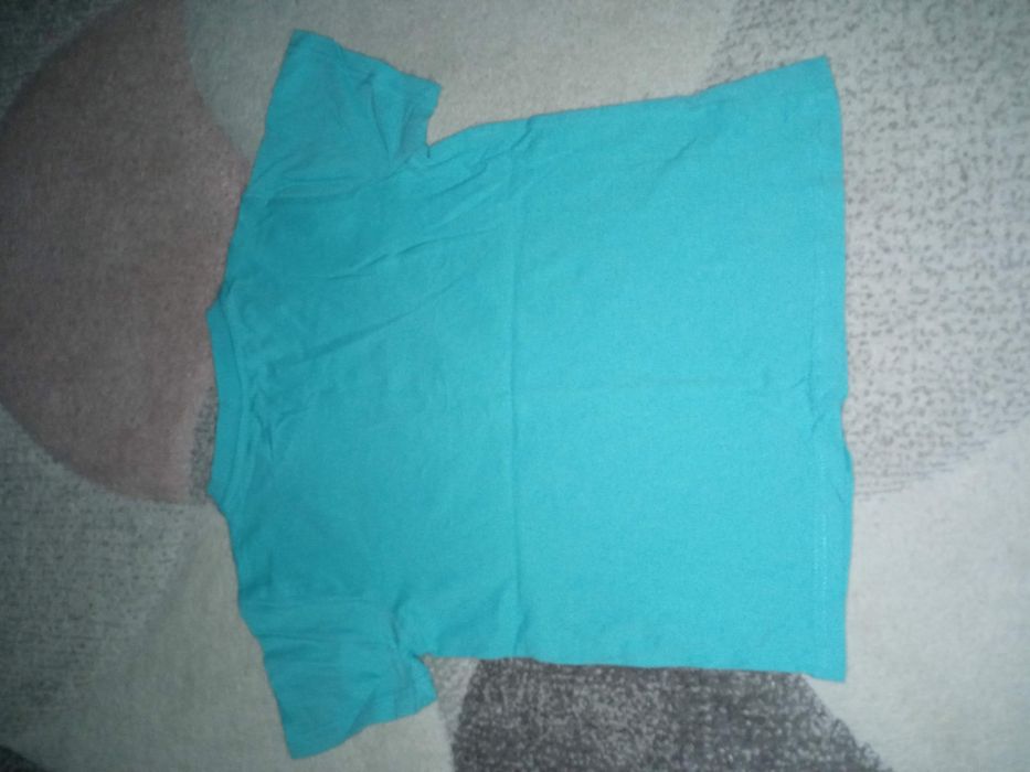 Niebieska bluzka t-shirt z motorem Coccodrillo 122