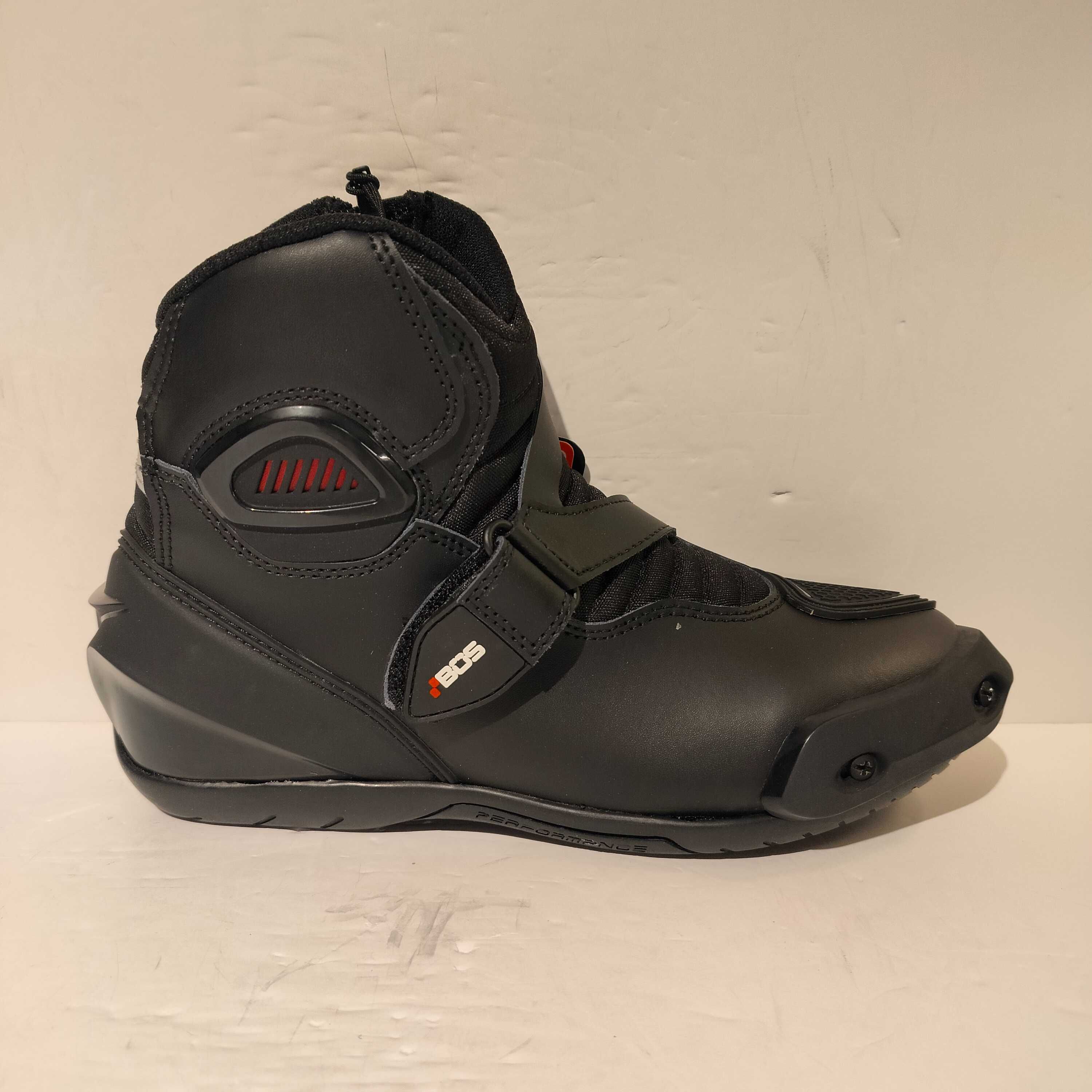 Botas motard com proteções mota scooter novas