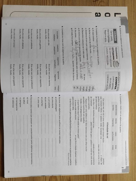 Manual de Exercícios A Gramática Português 3ºano