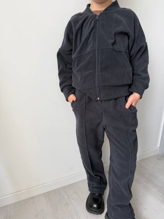 Костюм флісовий дитячий на блискавці без капюшону різні кольори