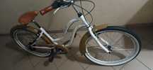 Rower Damski 26 Beach Cruiser Dzwonek Stopka Retro Revo