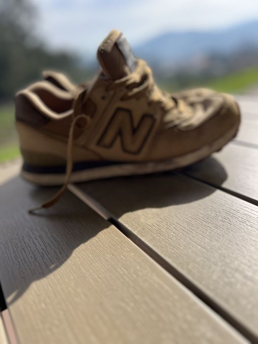 Sapatilhas New Balance, modelo 574, tamanho 41.5