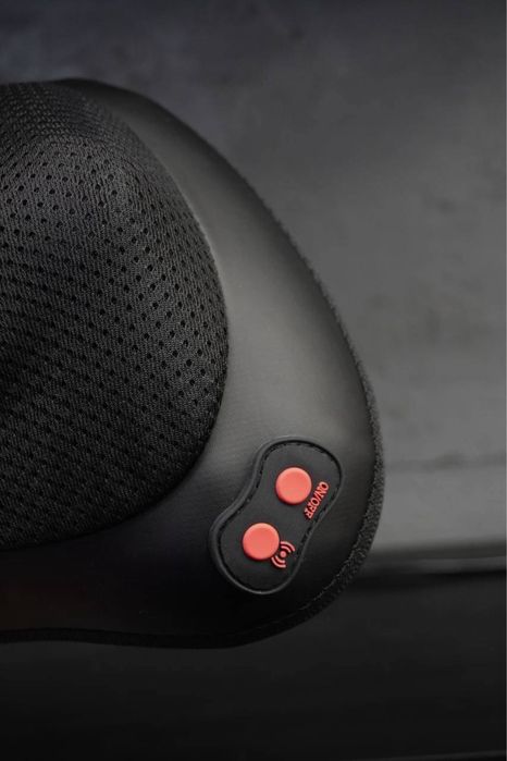 Масажна подушка INSPIRE 051P з інфрачервоним підігрівом 4 ролики black