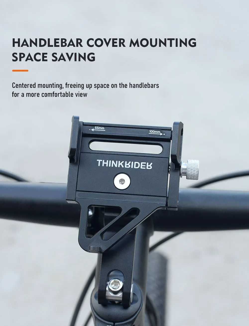 Uchwyt rowerowy do telefonu ThinkRider MTB  aluminiowy