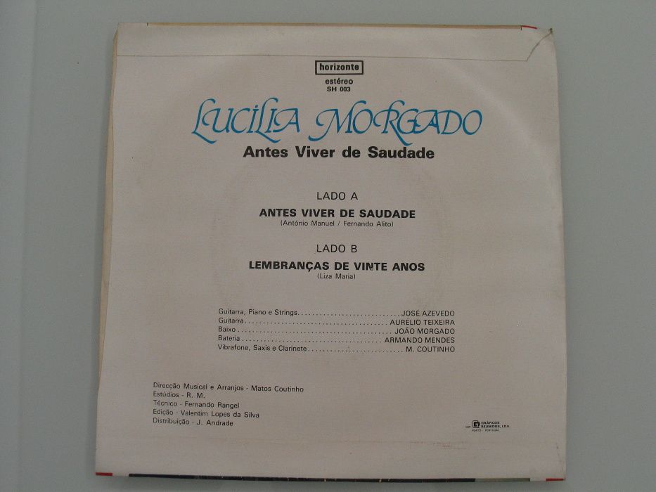 Vinil - Lucília Morgado