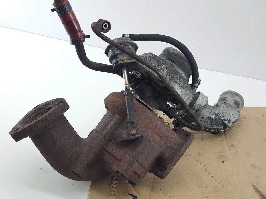 TURBINA TURBO FLANSZA GRUSZKA  MAN LE TGL
