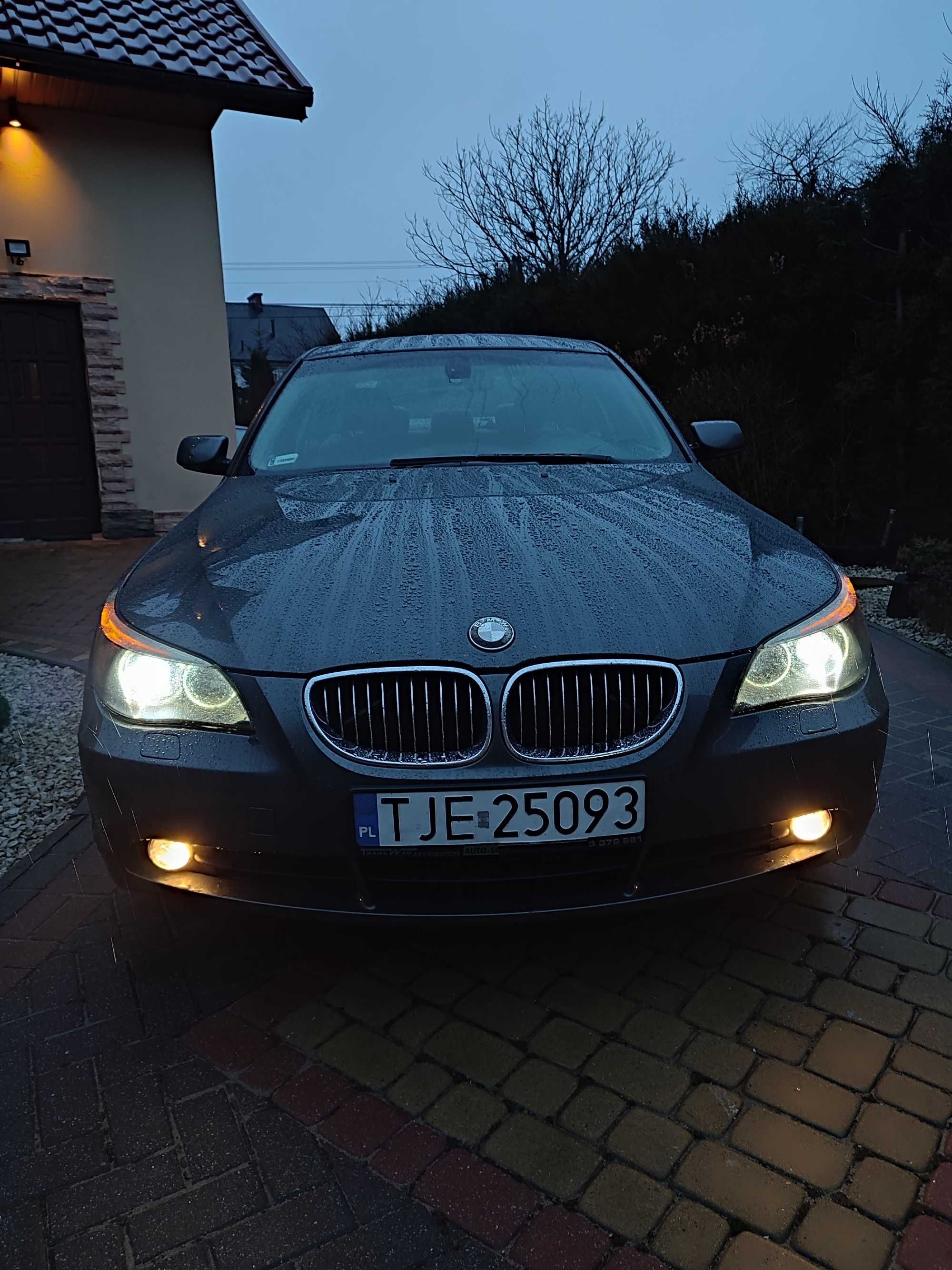 Śliczne Bmw e60-SEDAN 2,5 M57-LALUNIA-pełen serwis