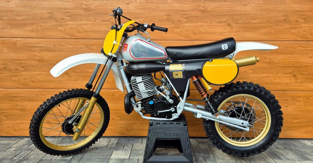HUSQVARNA CR 500 2T 1982r Jedyna taka w Polsce ! cr kx rm yz 490 maico
