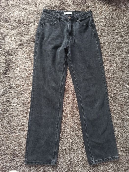 Стильні чорні джинси STR, 36 розмір.