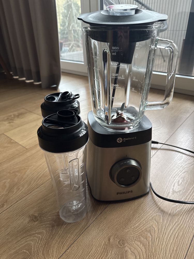 Blender kielichowy PHILIPS HR3655/00 stan idealny