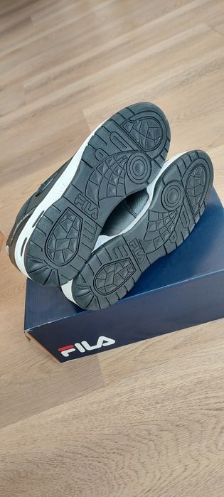 Кеды кроссовки FILA мужские, черные, демисезон, р.43, ст.-28см новые