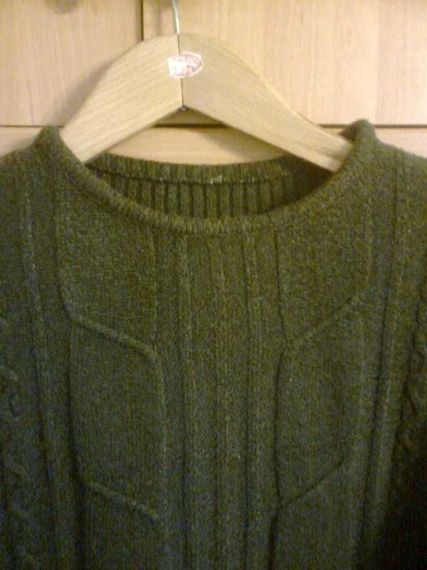 Sweter brązowy rozmiar M