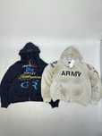 Project G/R zip opium archive distressed худі зипка черная серая худи