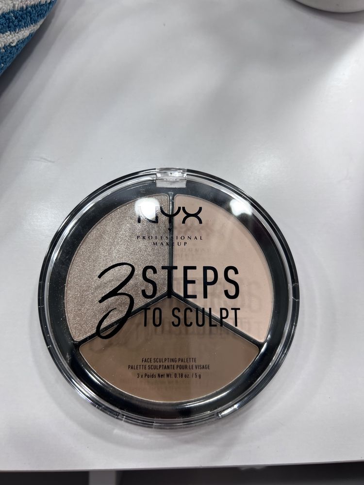 NYX Professional Makeup 3 Steps To Sculpting Palette