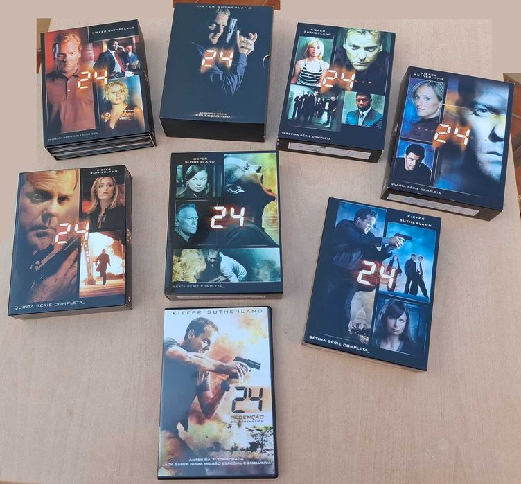 24 (TV series) Kiefer Sutherland 7 Series + DVD Redemption