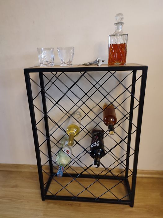 Szafka regał na wino loft