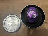 Zegarek damski AM:PM PM139-U188 Fiolet