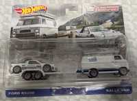 Hot Wheels Premium Team Transport Ford RS200 i Rally Van