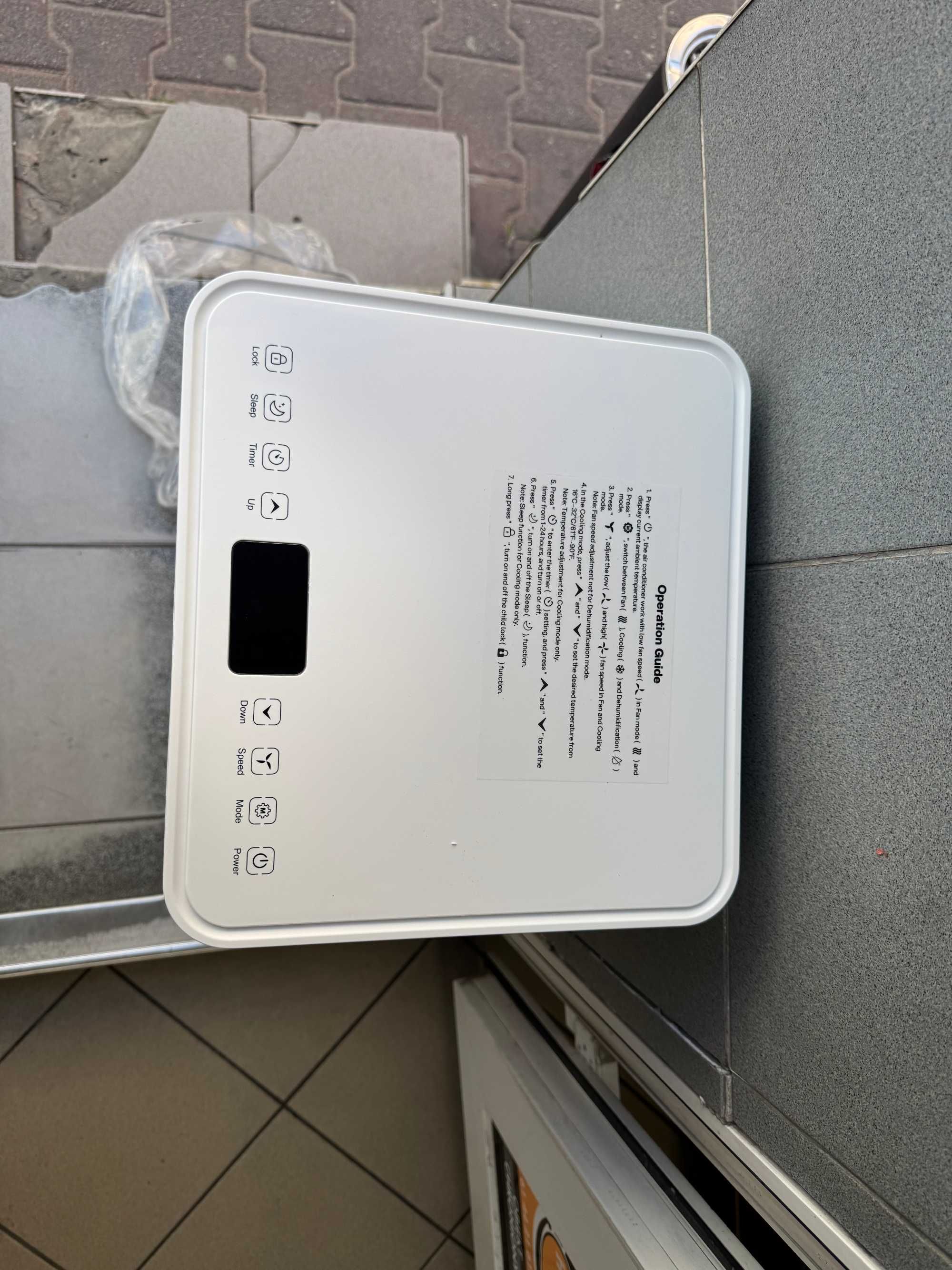 9000BTU Przenośny Klimatyzator z Funkcją 3 W 1 OL-A016JC20N2