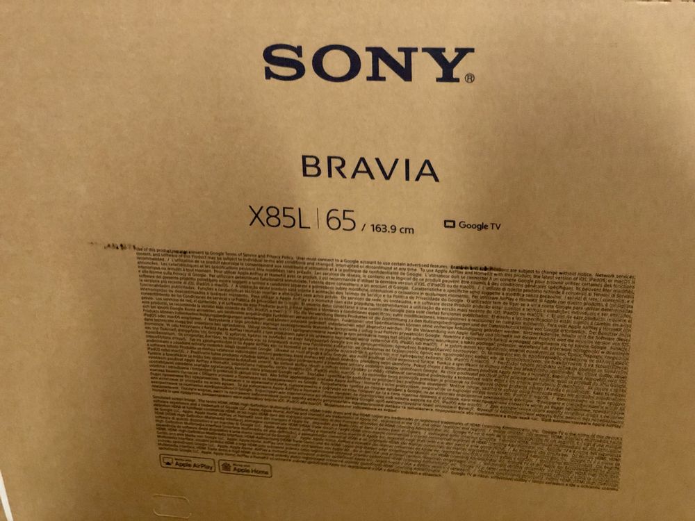 Телевізор Sony KD-75X85L, 65X85L, 55X85L