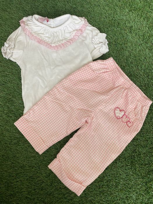 Conjunto Golinha Pó de Talco 6 meses